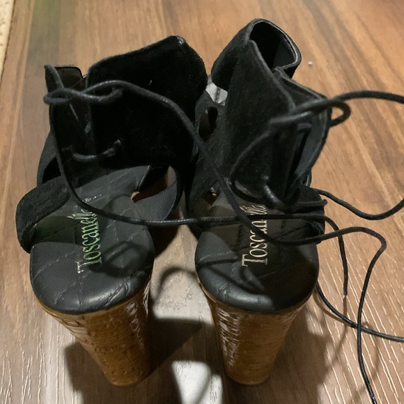 Wedge shoes, Toscanella, size 9, made in italy NWOT - Picture 4 of 5